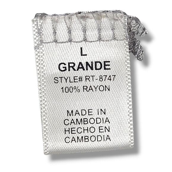 Zenana Outfitters Cardigan Large Gray Lightweight Open Front Long Sleeve - Picture 16 of 16